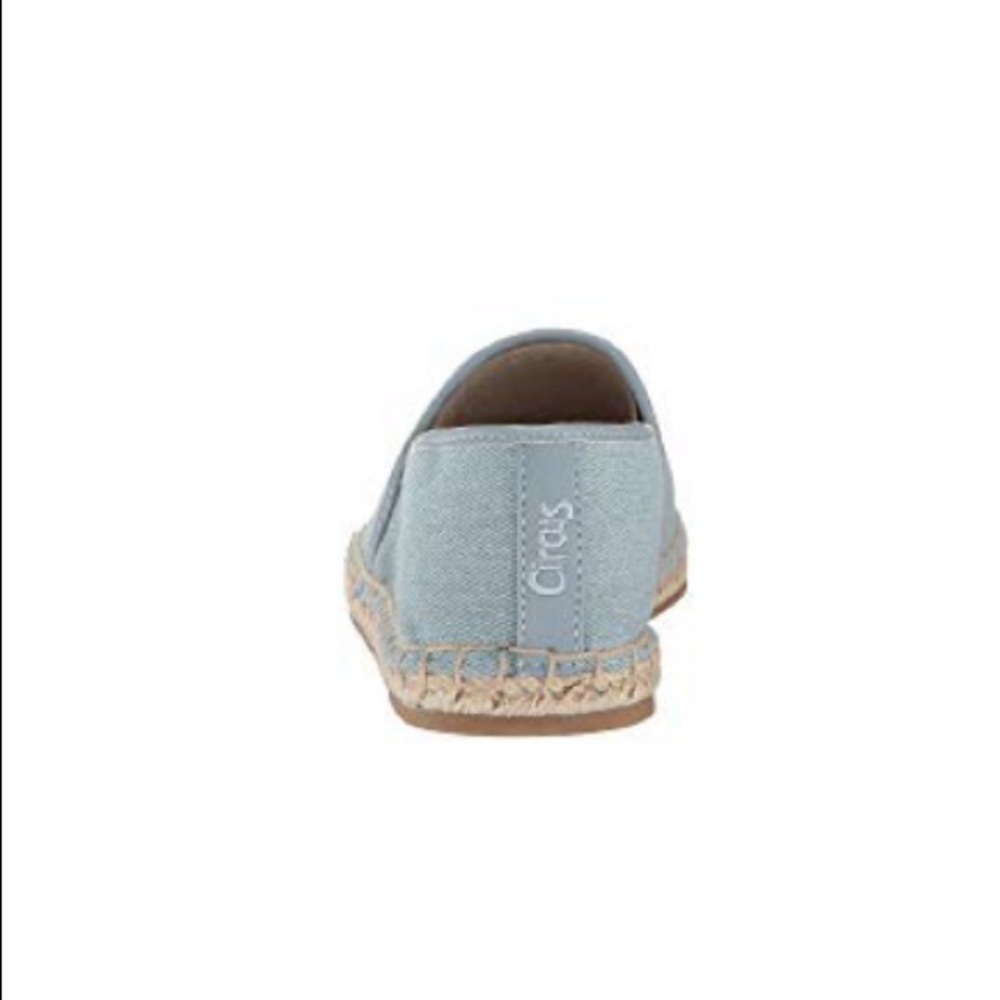 Trendsetter Denim Blue Slip On Espadrille Loafers - Picture 4 of 5